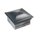 Колпак MONBLAN 385 x 385 классический на 1,5 кирпича серый4