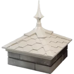 Колпак EVEREST 390 x 390 с пикой на 1,5 кирпича Бежевый 2