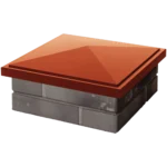 Колпак BONAmono 385 х 385 красный 2