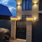 Колпак Elbrus 385 x 385 с LED подсветкой на 1,5 кирпича Работа 1