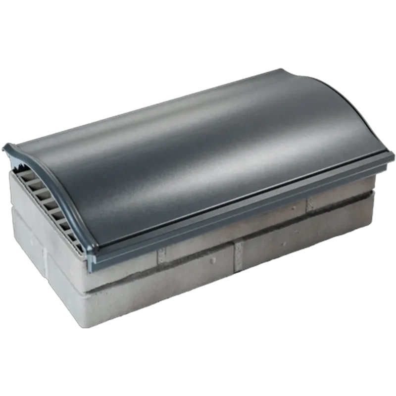 Парапет MONBLAN 255 x 510 на 1 кирпич Серый 1