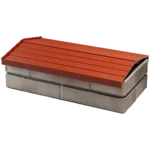 Парапет BONA 255 x 510 на 1 кирпич Красный 4