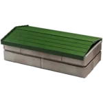 Парапет BONA 255 x 510 на 1 кирпич Зеленый 4