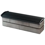 Парапет MONBLAN 130 x 510 на 0,5 кирпича Черный 2