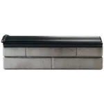 Парапет MONBLAN 130 x 510 на 0,5 кирпича Черный 3